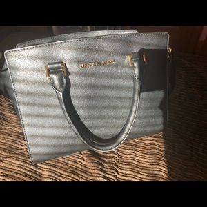 Michael Kors Medium Black Selma Bag